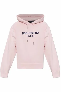Dsquared2 RÓŻOWY Bluza z logo