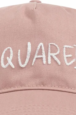 Dsquared2 RÓŻOWY Czapka z daszkiem