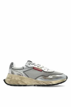 Dsquared2 SREBRNY Buty sportowe `Sprinter`