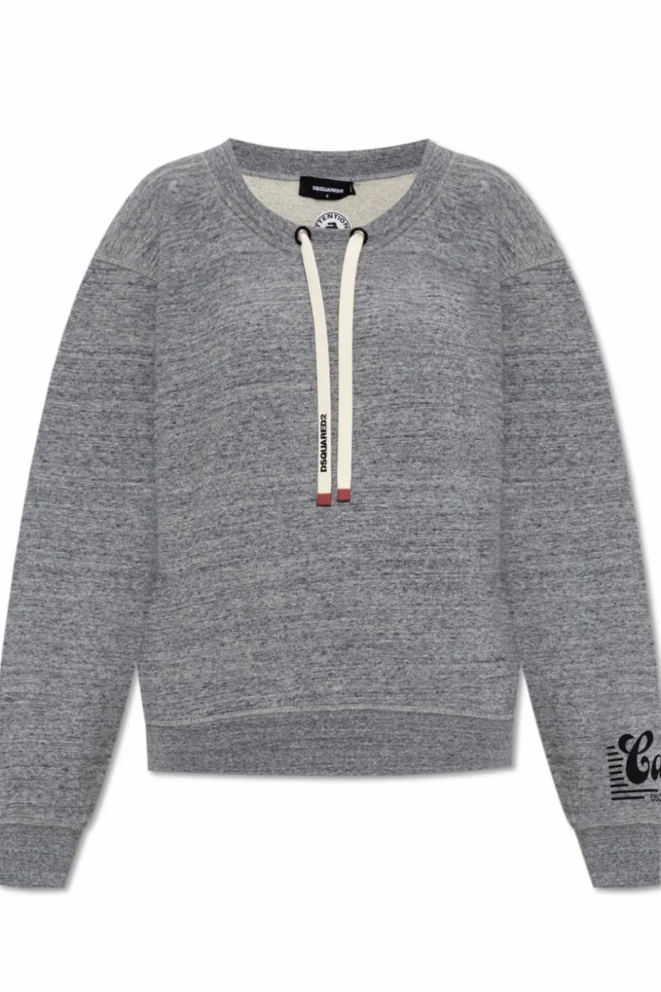 Dsquared2 SZARY Bawełniana bluza