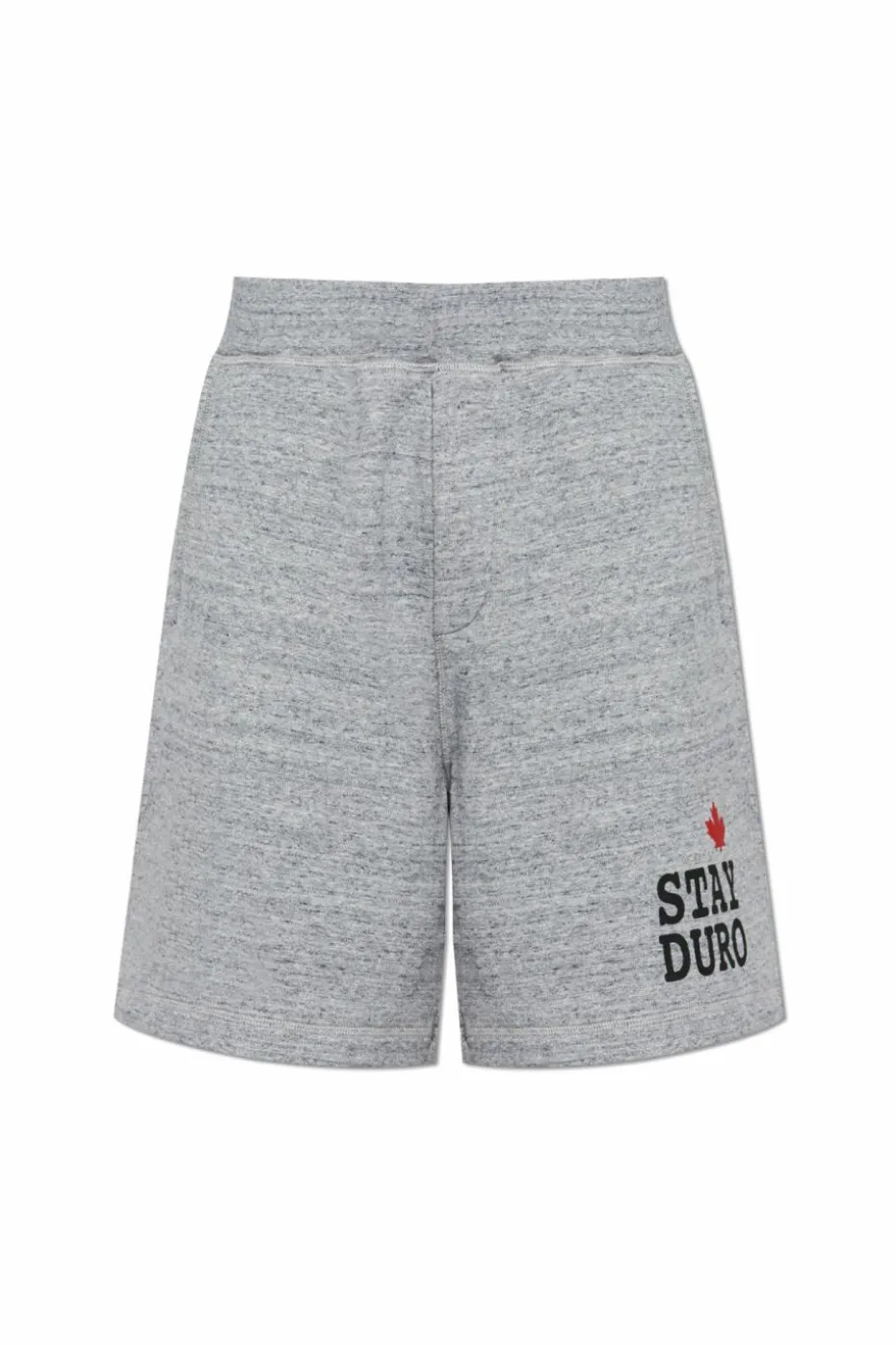 Dsquared2 SZARY Bawełniane szorty