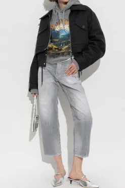 Dsquared2 SZARY Bluza z nadrukiem