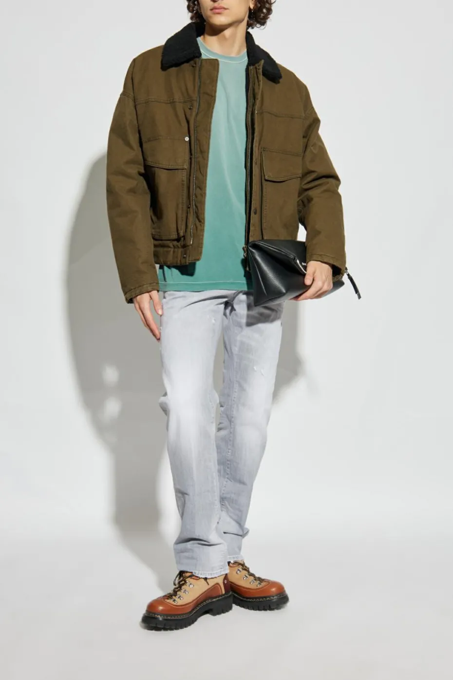 Dsquared2 SZARY Jeansy `642`
