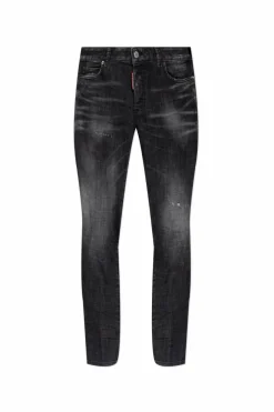 Dsquared2 SZARY Jeansy `Medium Waist Jennifer`