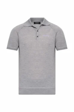Dsquared2 SZARY Polo z logo