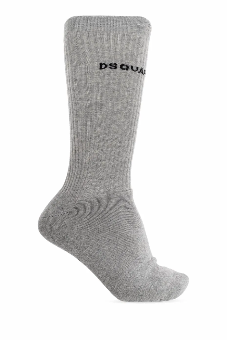 Dsquared2 SZARY Skarpety z logo