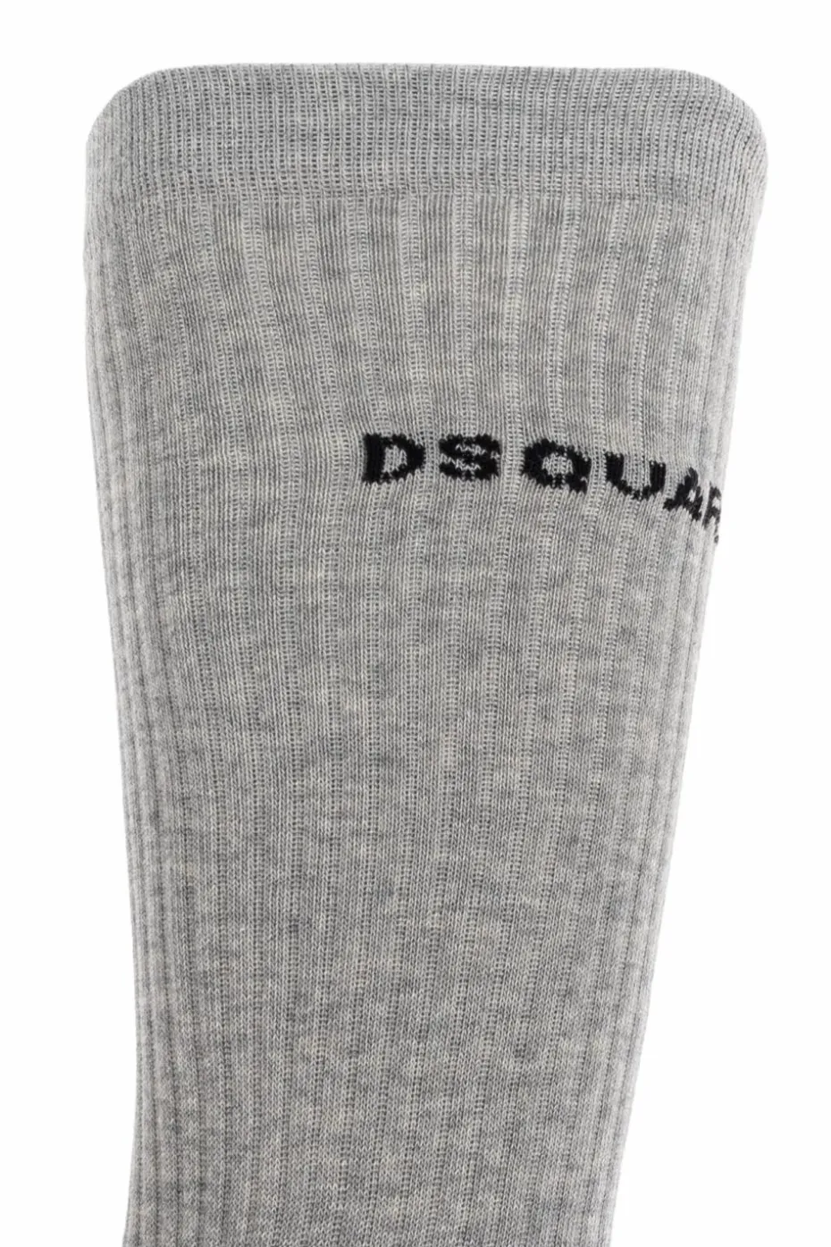 Dsquared2 SZARY Skarpety z logo