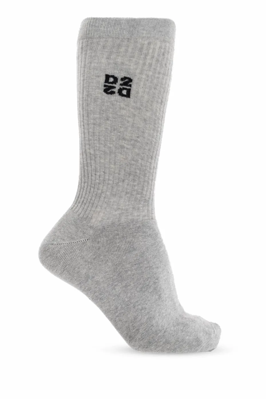 Dsquared2 SZARY Skarpety z logo