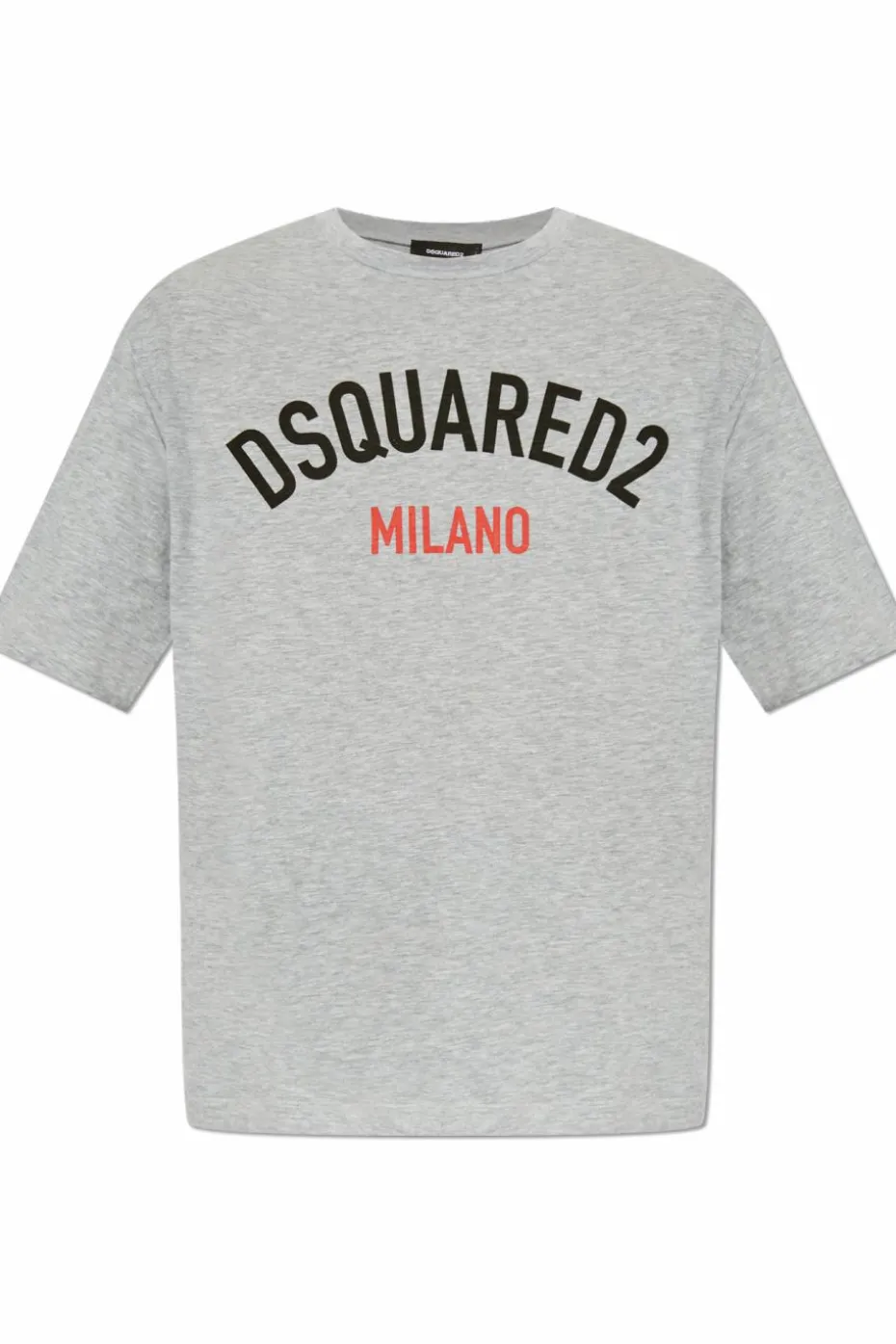 Dsquared2 SZARY T-shirt z nadrukiem