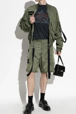 Dsquared2 SZARY T-shirt z nadrukiem