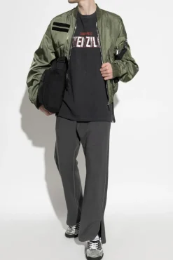 Dsquared2 SZARY T-shirt z nadrukiem