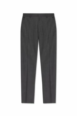 Dsquared2 SZARY Wełniane spodnie