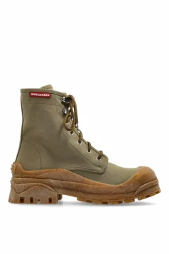 Dsquared2 ZIELONY Buty za kostkę