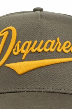 Dsquared2 ZIELONY Czapka z daszkiem