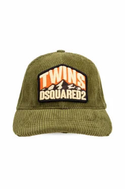 Dsquared2 ZIELONY Czapka z daszkiem