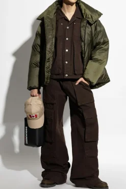 Dsquared2 ZIELONY Ocieplana kurtka