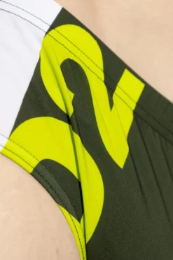 Dsquared2 ZIELONY Slipy kąpielowe