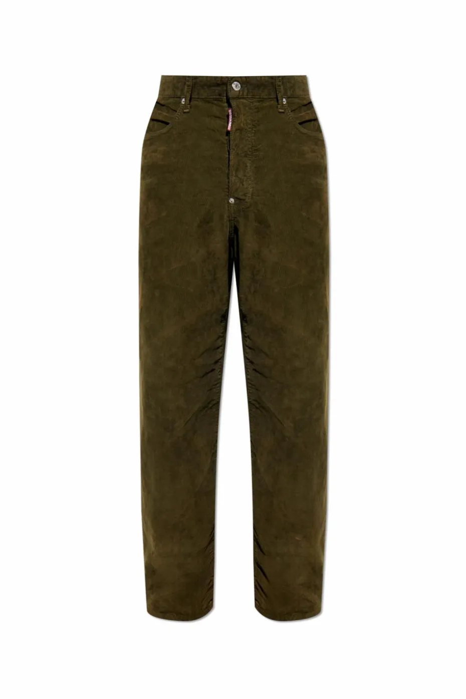 Dsquared2 ZIELONY Spodnie `Loose`