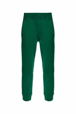 Dsquared2 ZIELONY Spodnie dresowe