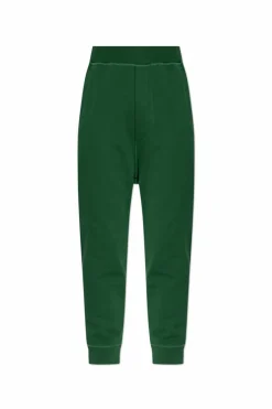 Dsquared2 ZIELONY Spodnie dresowe z logo