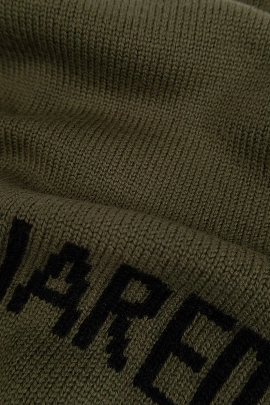 Dsquared2 ZIELONY Szal z logo
