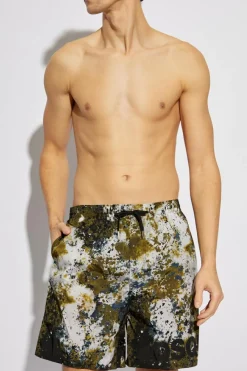 Dsquared2 ZIELONY Szorty kąpielowe