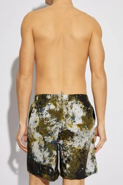 Dsquared2 ZIELONY Szorty kąpielowe