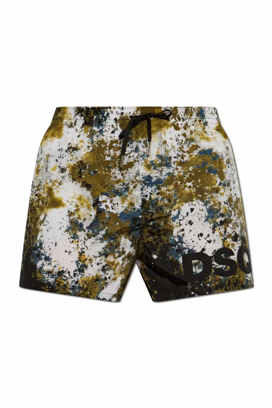 Dsquared2 ZIELONY Szorty kąpielowe