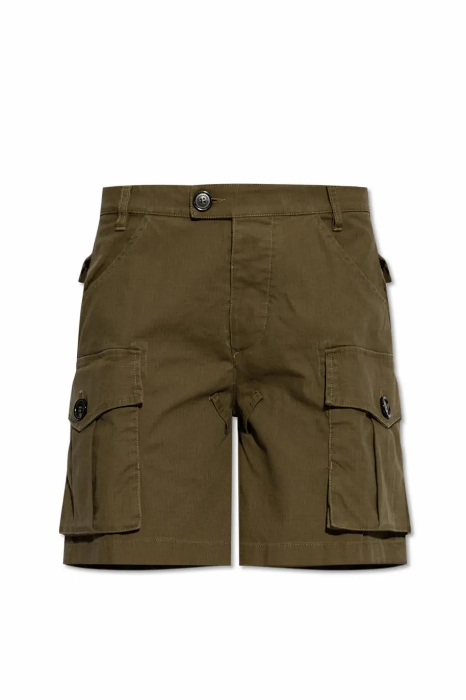 Dsquared2 ZIELONY Szorty z logo