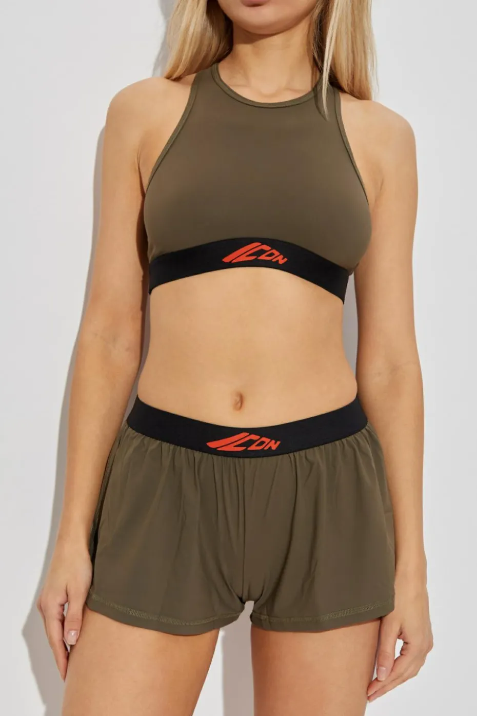 Dsquared2 ZIELONY Top bieliźniany