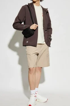 EA7 Emporio Armani beżowy Szorty typu `cargo`