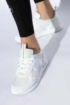 EA7 Emporio Armani BIAŁY Buty sportowe z logo