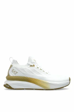 EA7 Emporio Armani BIAŁY Buty sportowe z logo