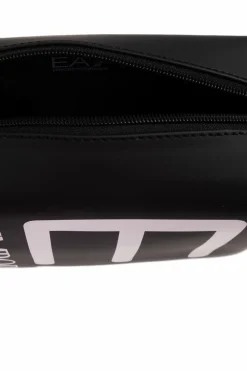 EA7 Emporio Armani CZARNY Kosmetyczka z logo
