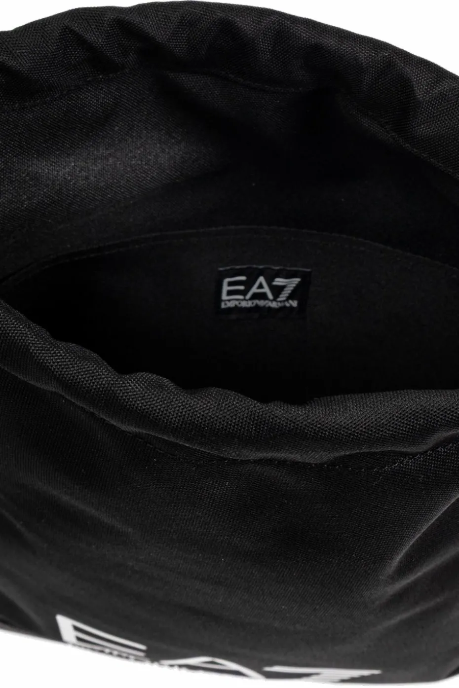EA7 Emporio Armani CZARNY Plecak z logo