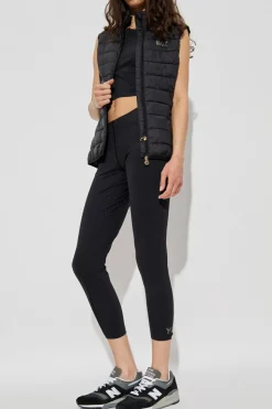 EA7 Emporio Armani CZARNY Ocieplana kamizelka