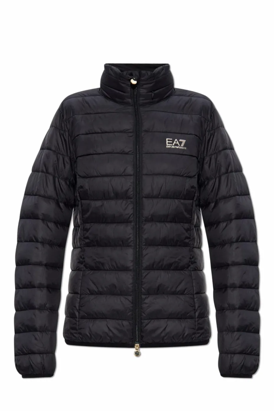 EA7 Emporio Armani CZARNY Ocieplana kurtka
