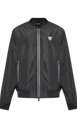 EA7 Emporio Armani CZARNY Kurtka typu `bomber`