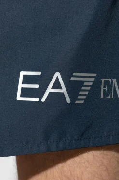 EA7 Emporio Armani GRANATOWY Szorty kąpielowe