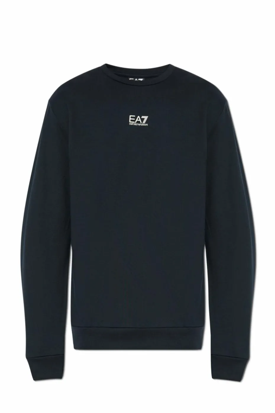 EA7 Emporio Armani GRANATOWY Bluza z nadrukowanym logo