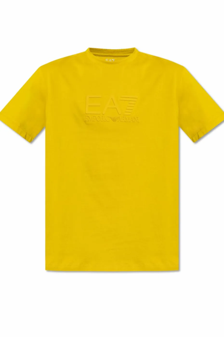 EA7 Emporio Armani ZIELONY T-shirt z kolekcji `Sustainability`