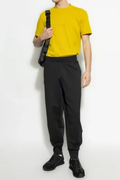 EA7 Emporio Armani ZIELONY T-shirt z kolekcji `Sustainability`
