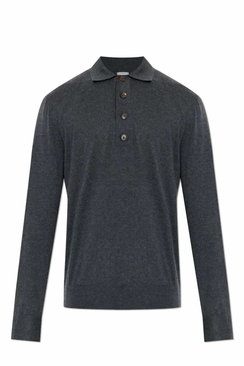 Eleventy SZARY Kaszmirowe polo