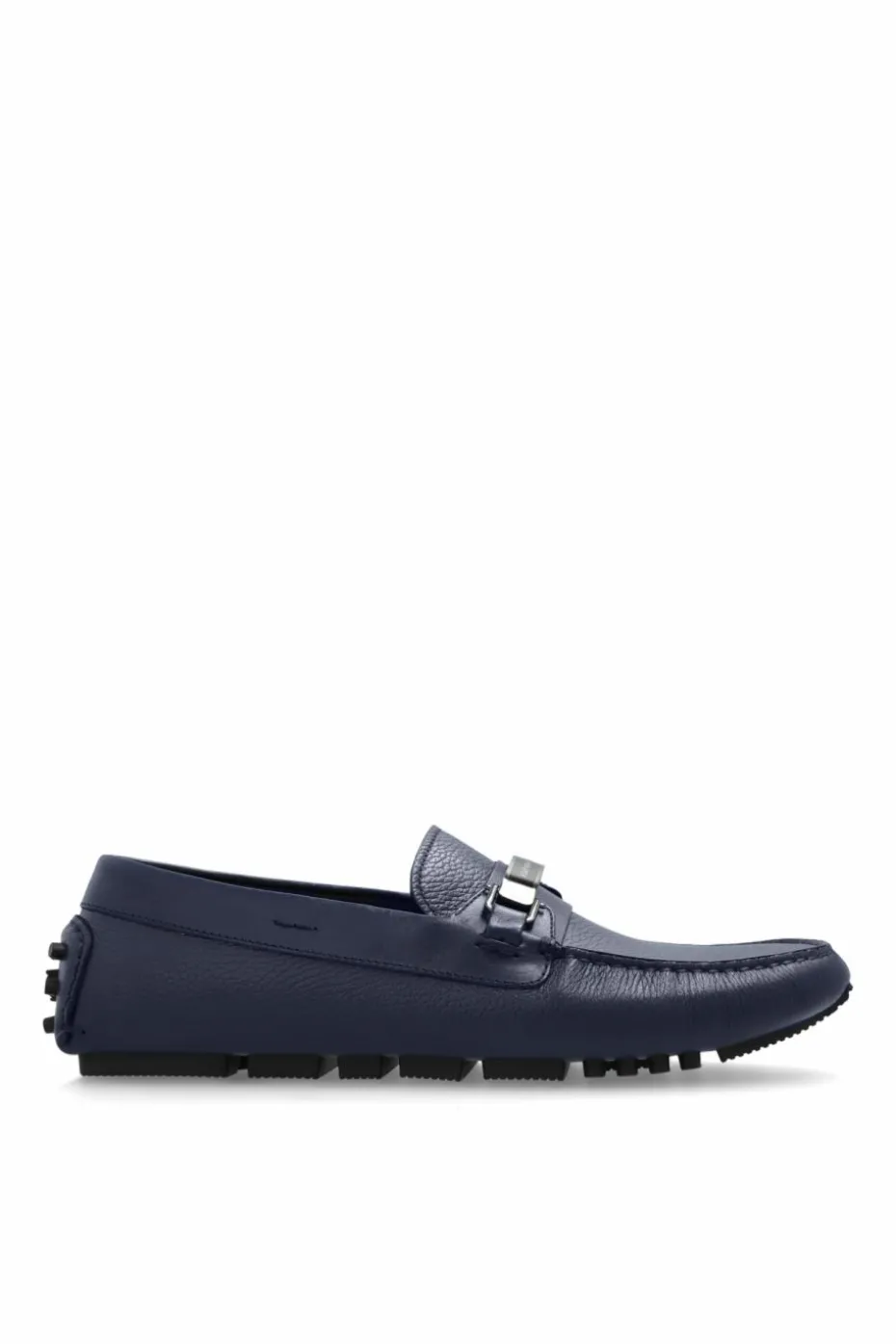 Emporio Armani Skórzane mokasyny