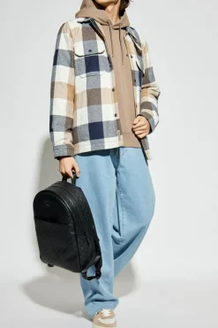 Emporio Armani beżowy Bluza z kolekcji `Sustainability`