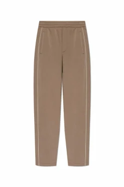 Emporio Armani beżowy Spodnie dresowe