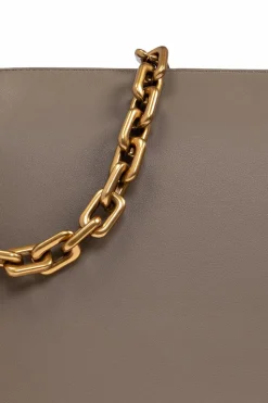 Emporio Armani beżowy Torba na ramię `Hobo Medium`