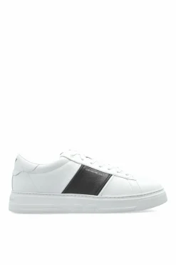 Emporio Armani BIAŁY Buty sportowe z logo
