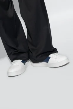 Emporio Armani BIAŁY Buty sportowe z logo