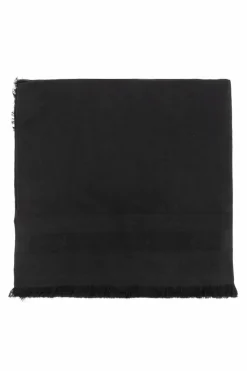 Emporio Armani CZARNY Chusta z logo